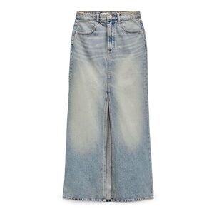 Zara x Barbie The Movie Denim Skirt